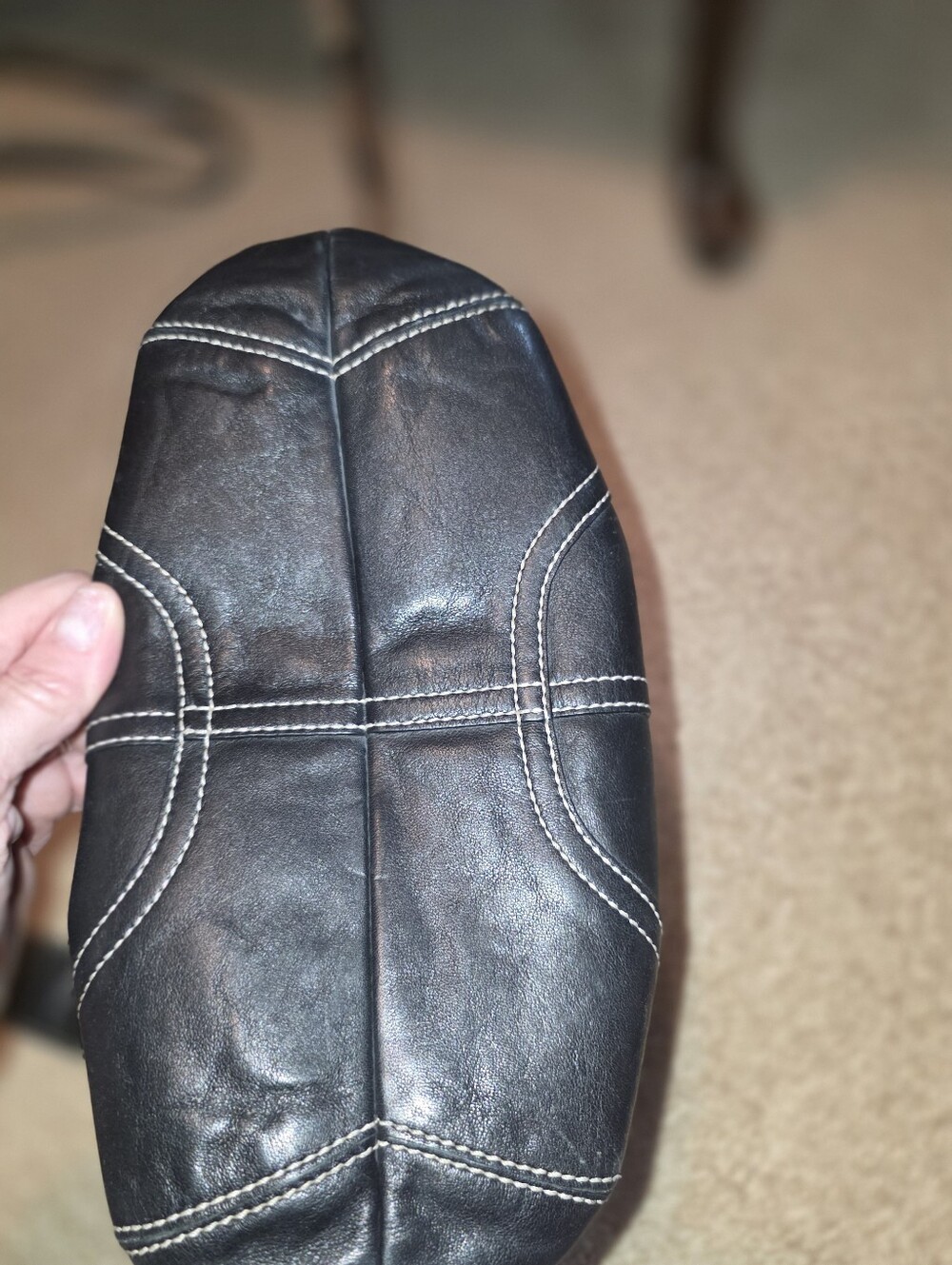 COACH BLACK Y2k SOHO TOTE LIKE NEW! - Picture 3 of 4